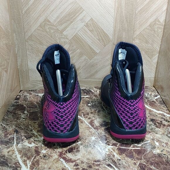 Under armour micro g black/tropical women size 8.5 - Picture 3 of 10